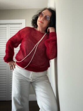 Italian Silk Mohair Sweater